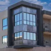 Corten Flats Entrada Building Un-rusted